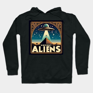 Ancient Aliens Retro Style Hoodie